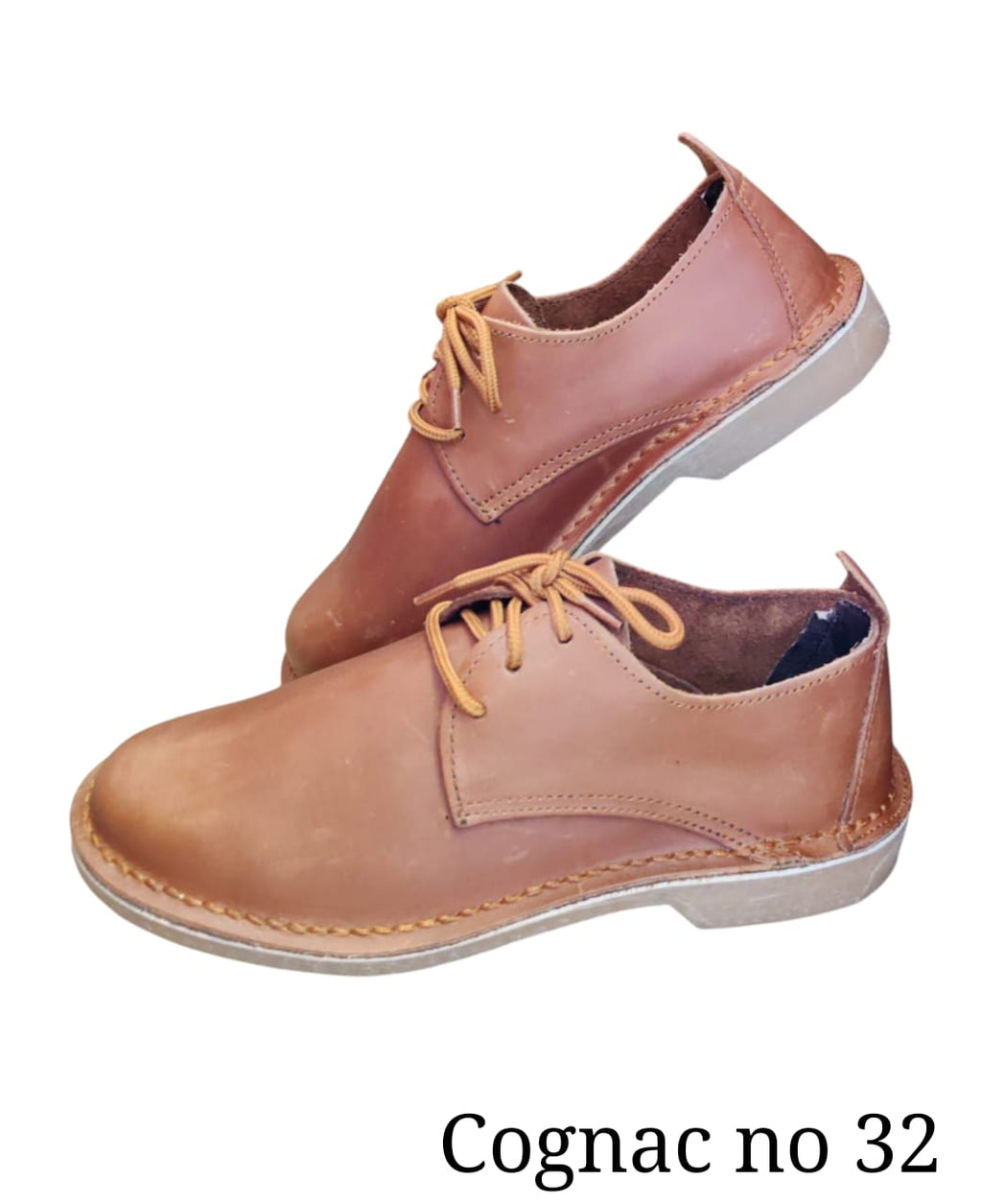 Mens Roxy Lace Up Vellies in Cognac