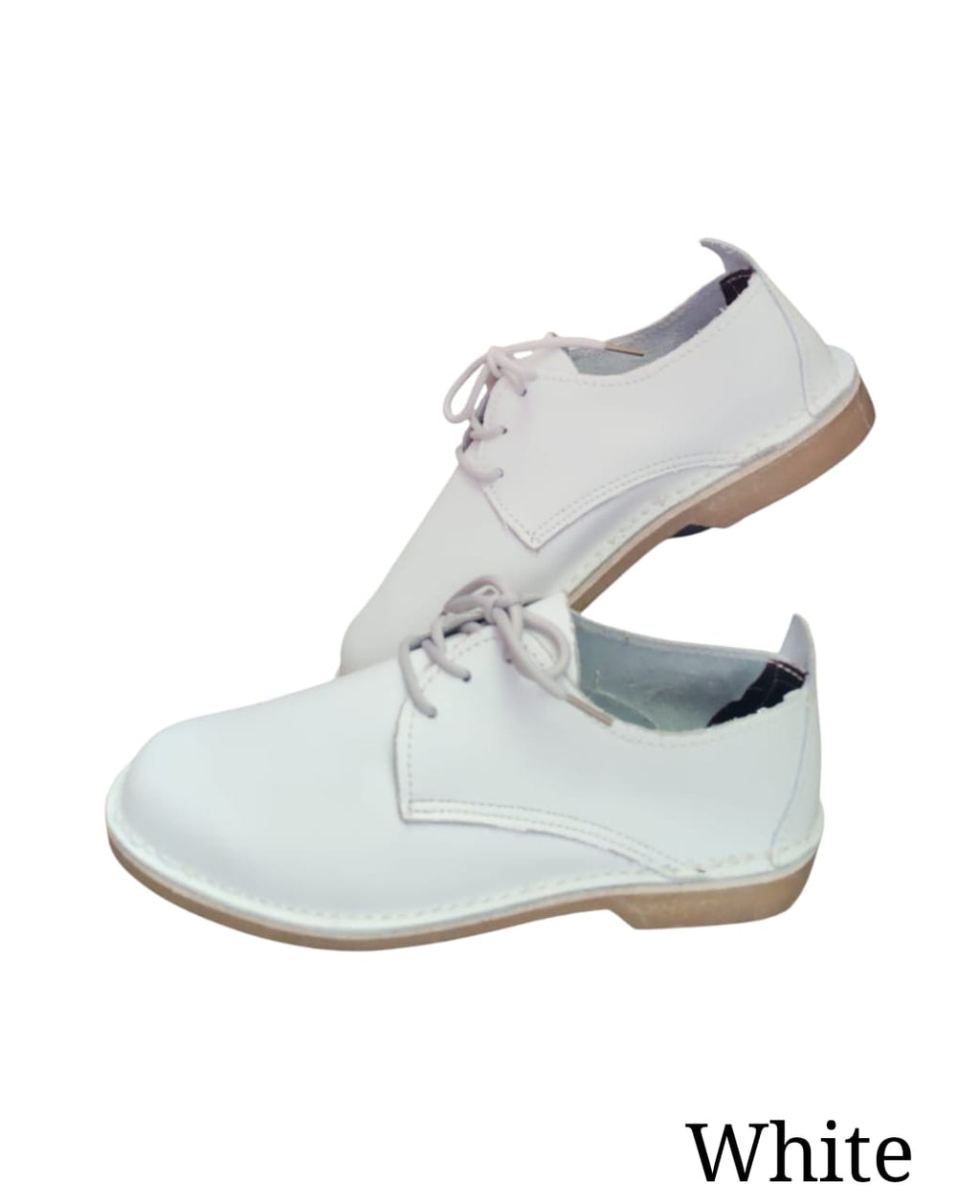 Mens Roxy Lace Up Vellies in White