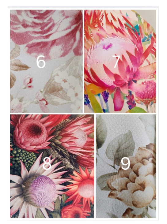 Printed Leather Colour Chart
